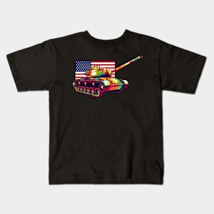 M47 Patton Tank Kids T-Shirt